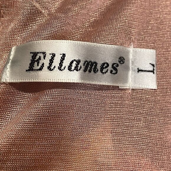 Floral Pleated Swing Dress Womens L Retro Boho‎ Chic Casual Office Siren Summer - Picture 7 of 10